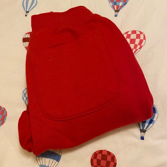 Champion reverse weave red joggers xs - Picture 6 of 6
